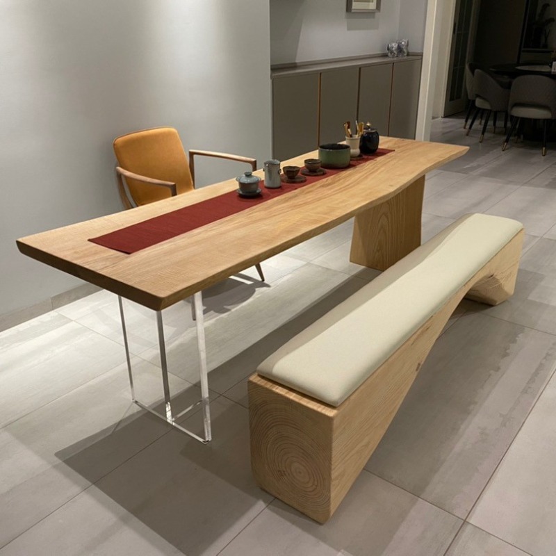 Bedroom Furniture - Скандинавский стол из массива дерева с