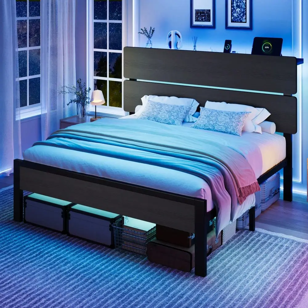 Canopy Bed Frame Metal Queen - Каркас двуспальной кровати размера Queen/King с