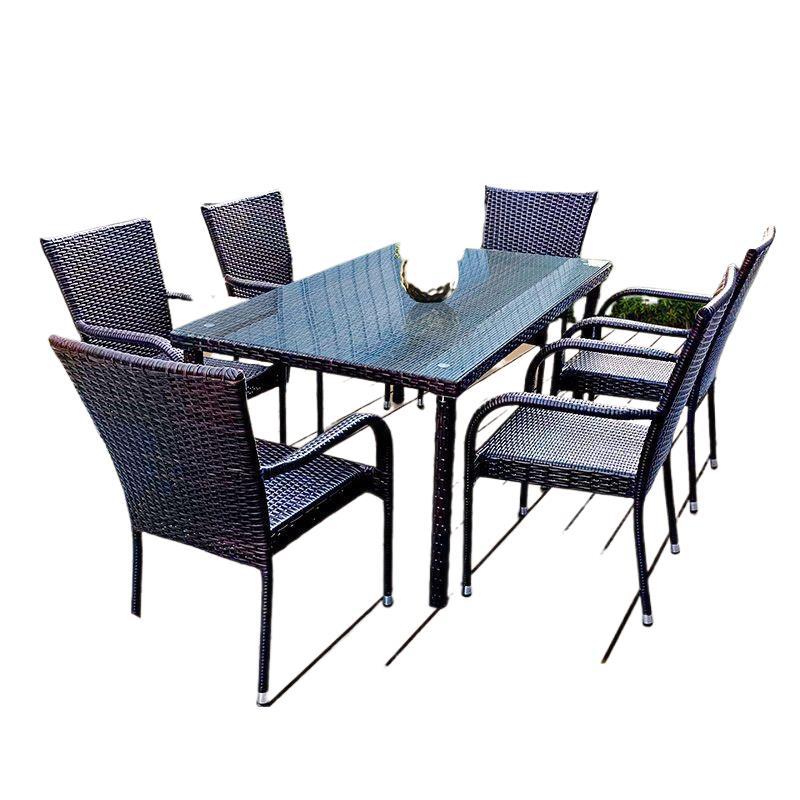 Outdoor Furniture - Столы и стулья из ротанга на