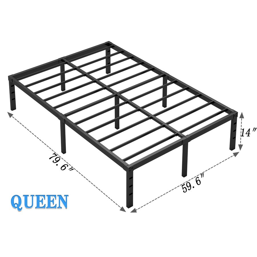 НОВАЯ металлическая кровать JE – обзор и цена Canopy Bed Frame Metal Queen
