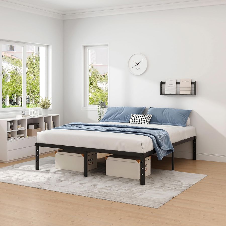НОВАЯ металлическая кровать JE – обзор и цена Canopy Bed Frame Metal Queen