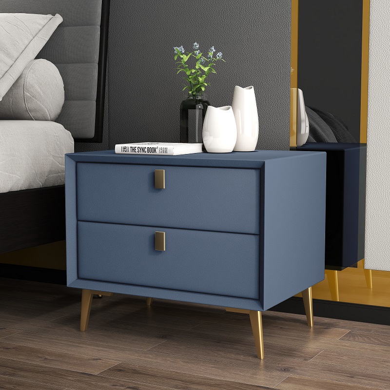 Современные прикроватные тумбо – обзор и цена Solid Wood Nightstand 2 Drawers