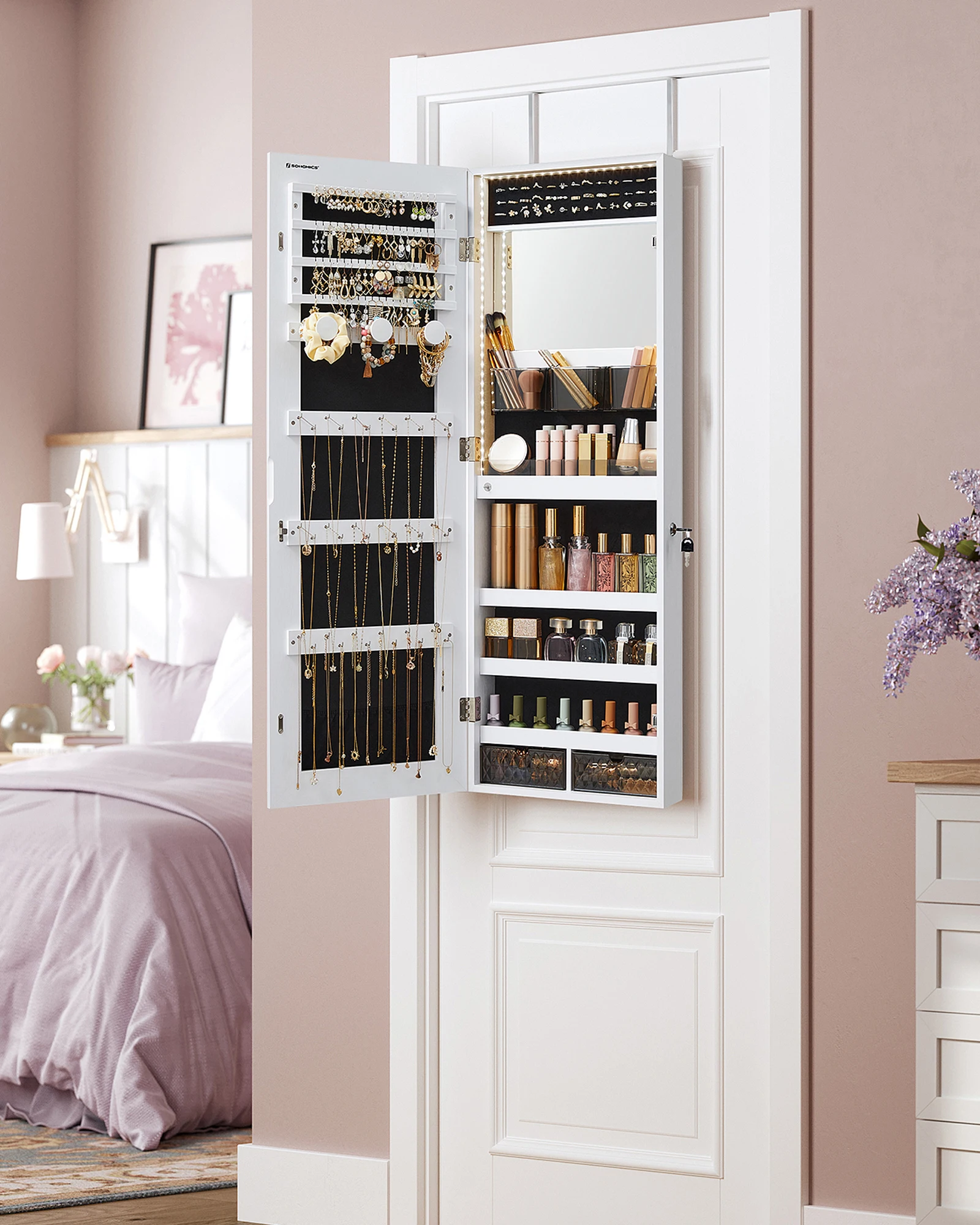 # Многофункциональный шкаф для – обзор и цена Full Length Mirror Jewelry Armoire