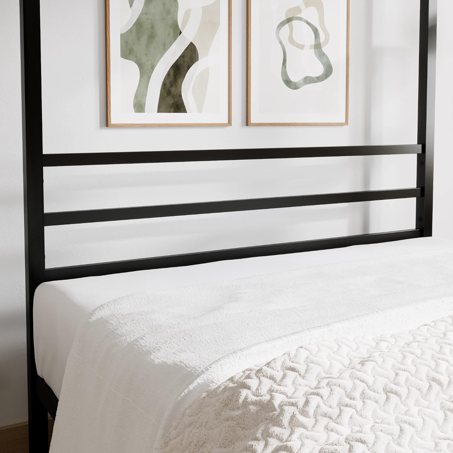Металлическая кровать-короб ра – обзор и цена Canopy Bed Frame Metal Queen