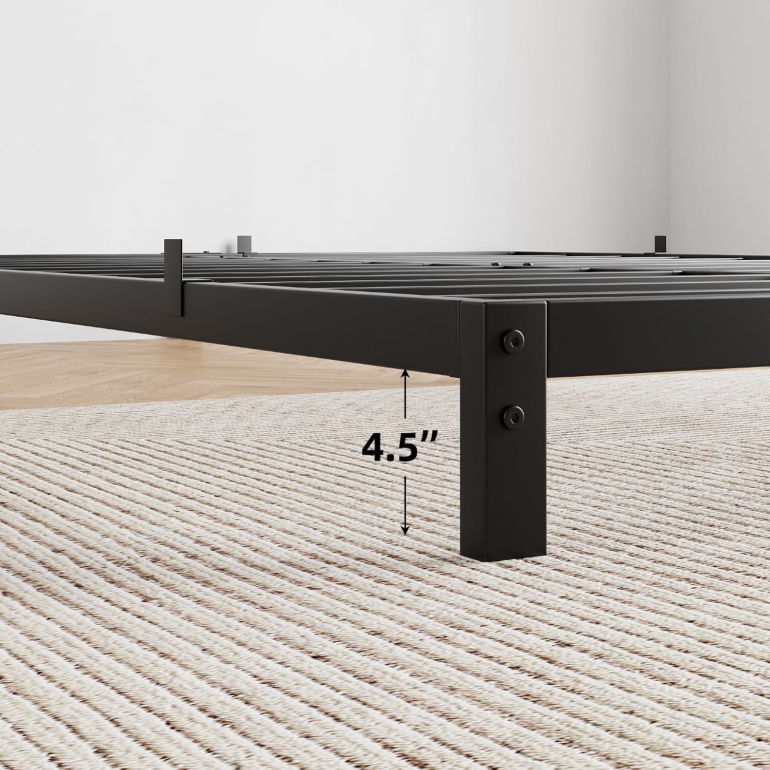 6-дюймовая прочная металлическ – обзор и цена Canopy Bed Frame Metal Queen