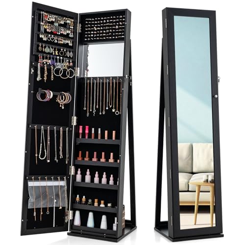 Шкаф для украшений с зеркалом  – обзор и цена Full Length Mirror Jewelry Armoire